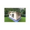 Casetta in legno LELLA 6x5 44mm, fronte lato destro