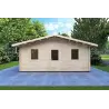 Casetta in legno CHIARA 6x4 44mm, vista frontale