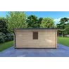Casetta in legno CHIARA 6x4 44mm, lato sinistro