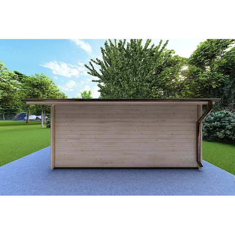 Casetta in legno CHIARA 6x5 44mm, lato destro