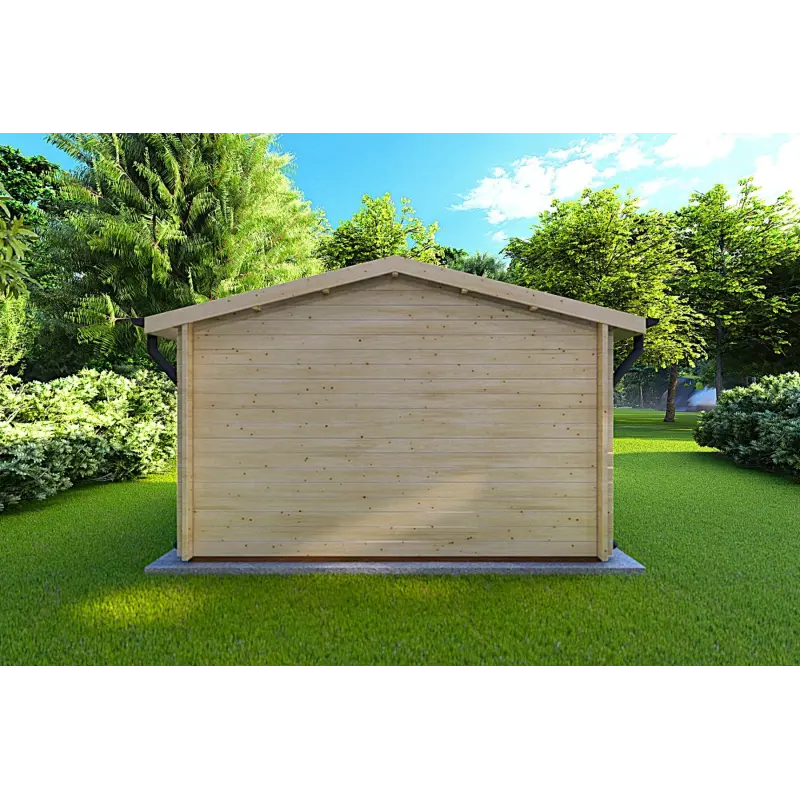 Casetta da giardino ARIZONA 4x3 44mm, retro