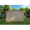 Casa in legno da giardino ARIZONA 4x4 44mm, retro