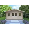 Casetta in legno ARIZONA 5x4 44mm, vista frontale