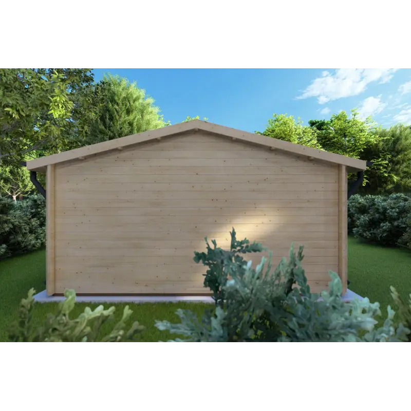 Casetta in legno ARIZONA 5x4 44mm, retro