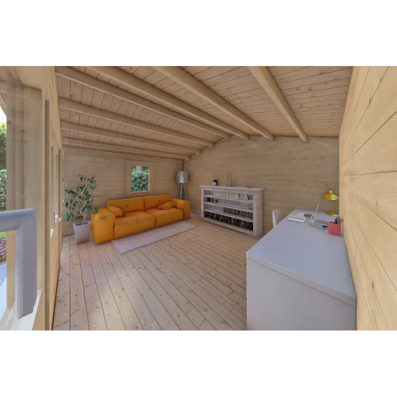 Casetta in legno ARIZONA 5x4 44mm, interno