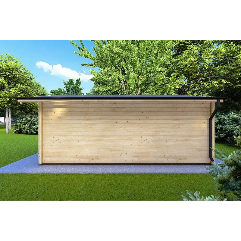 Casetta da giardino ARIZONA 5x6 44mm, lato destro