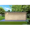 Casetta da giardino ARIZONA 5x6 44mm, lato destro