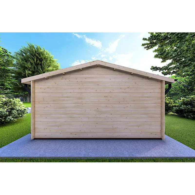 Casetta da giardino ARIZONA 5x6 44mm, retro