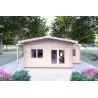 Casa in legno da giardino JASMINE 8x4 44mm, vista frontale