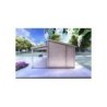 Casa in legno con patio GIANNA 6.5x5.4 44mm, lato destro