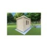 Casetta in legno OLGA 3x2, 44mm, fronte lato sinistro