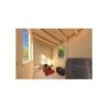 Casetta in legno OLGA 3x2, 44mm, interno