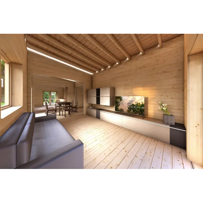 Casa coibentata LILLY 11.70x6.60 44/100/44 mm, interno