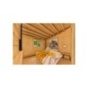 Casa coibentata BIANCA 41.68 m² 44/100/44 mm, interno camera da letto
