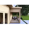 Casa coibentata BIANCA 41.68 m² 44/100/44 mm, veranda