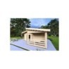 Casa coibentata BIANCA 41.68 m² 44/100/44 mm, fronte lato destro