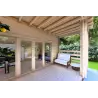 Casa di legno CLOTILDE 5.5X10 44mm, veranda