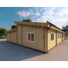 Casa abitabile con garage doppio PRISCILLA 44/140/44 mm, retro destro