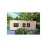 Casa in legno coibentata LUCIA 60 m² 60/100/30/40 mm, lato destro