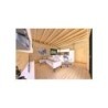 Casa in legno coibentata LUCIA 60 m² 60/100/30/40 mm, interno open space