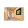Casa in legno coibentata LUCIA 60 m² 60/100/30/40 mm, interno bagno