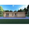 Casa coibentata con ottimo isolamento termico AGATA 75 m² 44/120/44 mm, retro