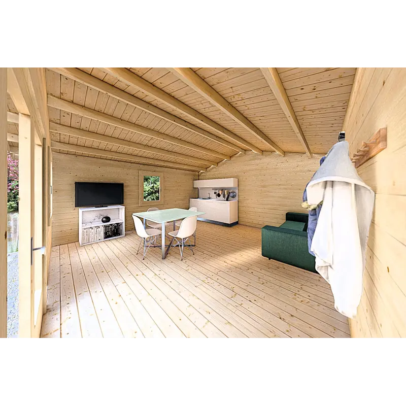 Casetta in legno MATILDE 5x5 44mm, interno