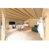 Casetta in legno MATILDE 5x5 44mm, interno