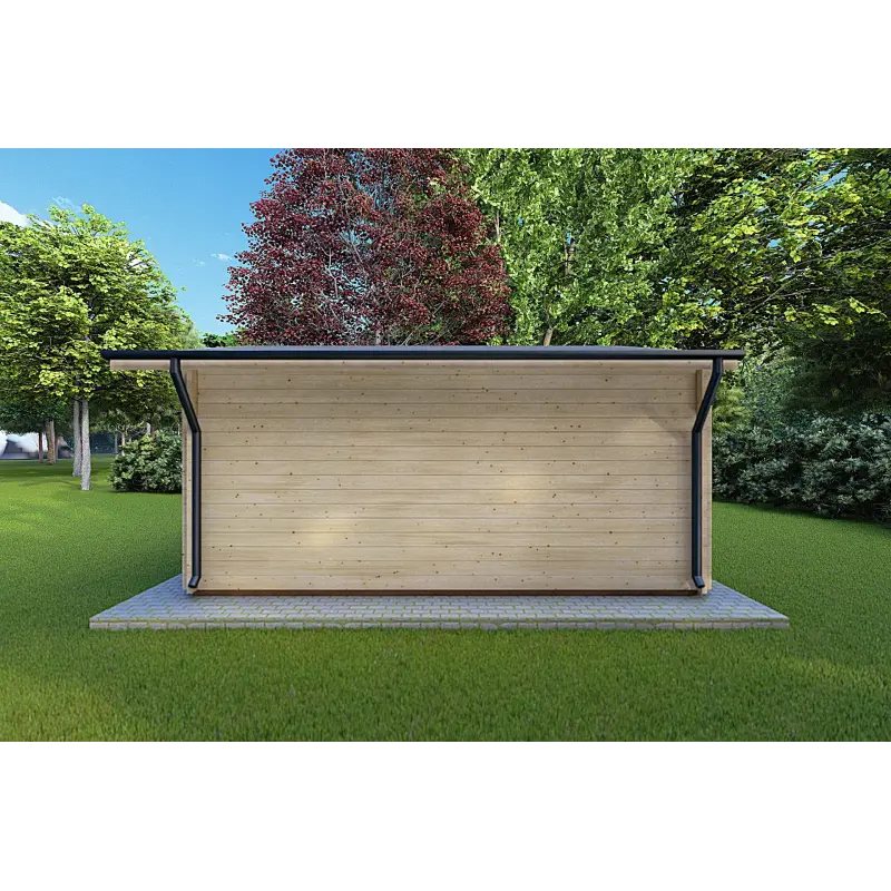 Casetta in legno MATILDE 5x6 44mm, lato destro