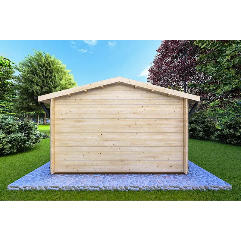 Casetta in legno MATILDE 6x4 44mm, retro