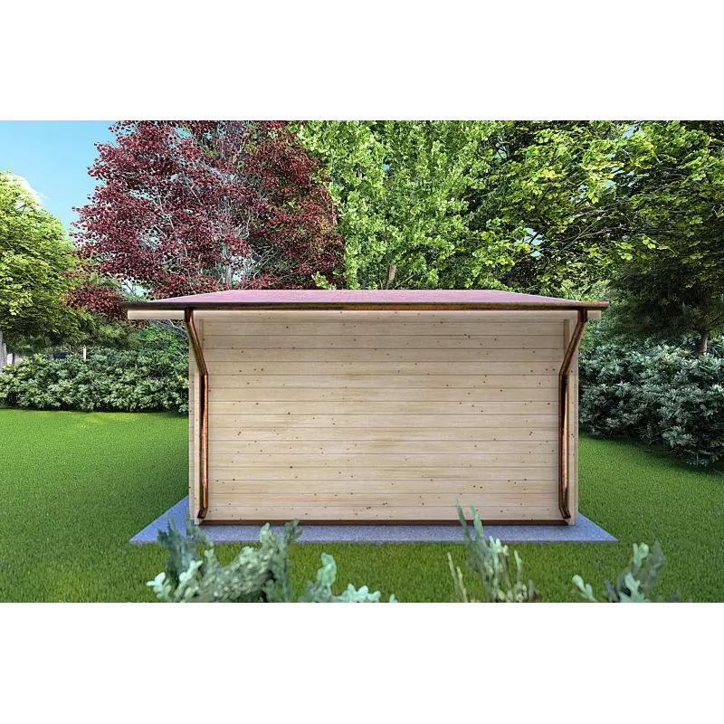 Casetta in legno EMILY 5x4 44mm, lato destro