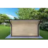 Casetta da giardino EMILY 6x4 44mm, lato destro