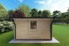 Casetta da giardino EMILY 6x4 44mm, lato sinistro