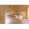 Casa in legno da giardino CLARA 5.2x4.2 44mm, interno