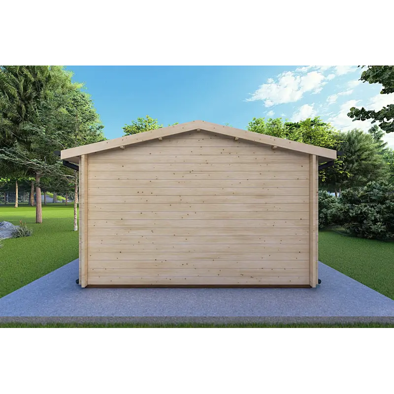 Casetta in legno CHIARA 4x6 44mm, retro