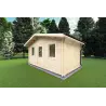 Casetta in legno CHIARA 5x3 44mm, fronte lato destro