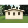 Casetta in legno CHIARA 5x3 44mm, vista frontale
