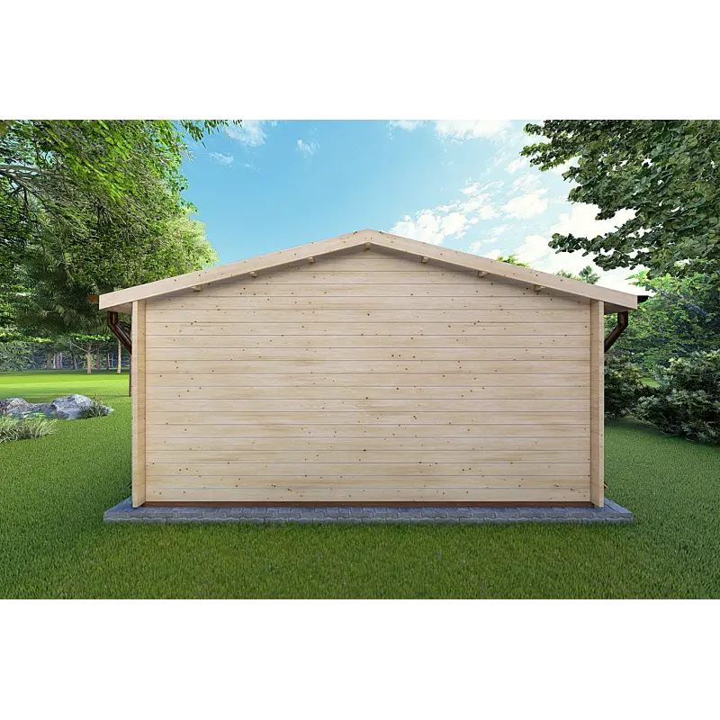 Casetta da giardino CHIARA 5x4 44mm, retro
