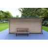 Casa in legno da giardino EMILY 6x5 44mm, lato destro