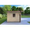 Casetta da giardino ALLEGRA 5x3 44mm, lato sinistro