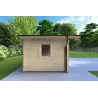 Casetta da giardino ALLEGRA 5x3 44mm, lato sinistro