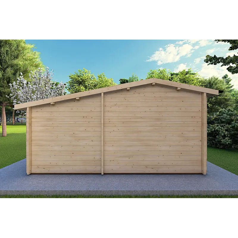 Casetta da giardino ALLEGRA 5x3 44mm, retro