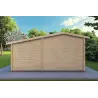 Casetta da giardino ALLEGRA 5x3 44mm, retro