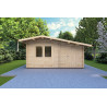 Casetta da giardino ALLEGRA 5x3 44mm, vista frontale