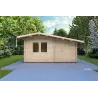 Casetta da giardino ALLEGRA 5x3 44mm, vista frontale