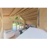 Casetta da giardino VIVIENNE 5x3, 44mm, interno
