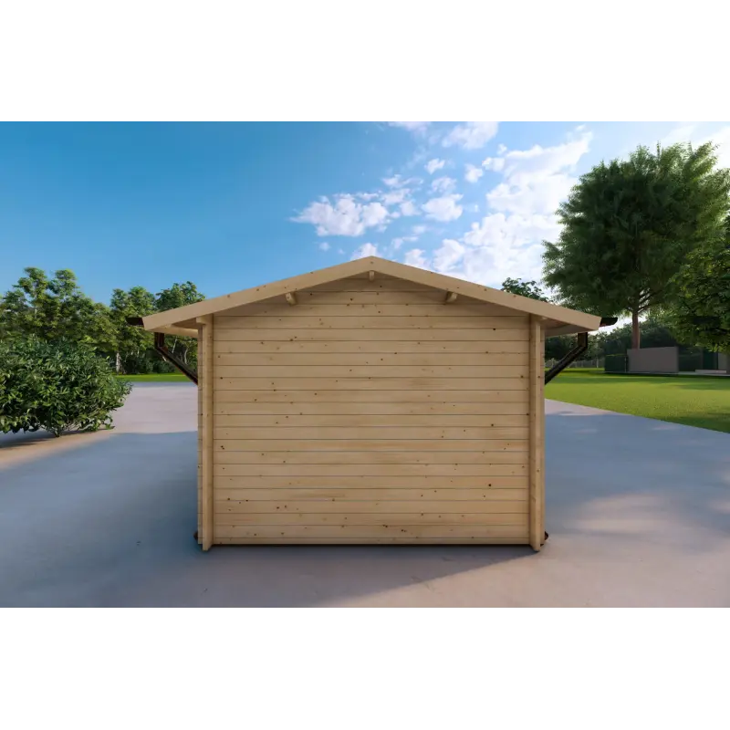Garage in legno 3x6, 40mm, retro
