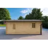 Garage di legno 5x4, 40mm, lato destro