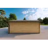 Garage di legno 5x4, 40mm, lato sinistro