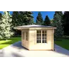 Casetta in legno KARIN 3.5x3.5, 40 mm, lato destro